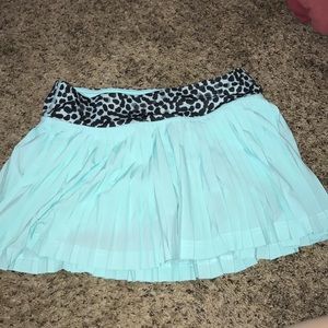Blue lululemon skirt